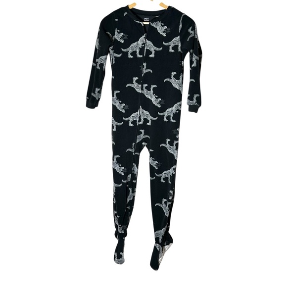 Carter's Other - Carter's Dinosaur Print Full Zip 1- Piece Fleece Footie Pajamas. Boys Size 8.
